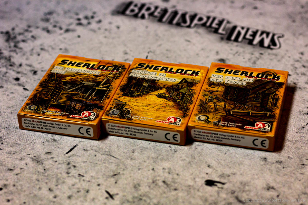 SHERLOCK FAR WEST // 3 Teile nun verfügbar