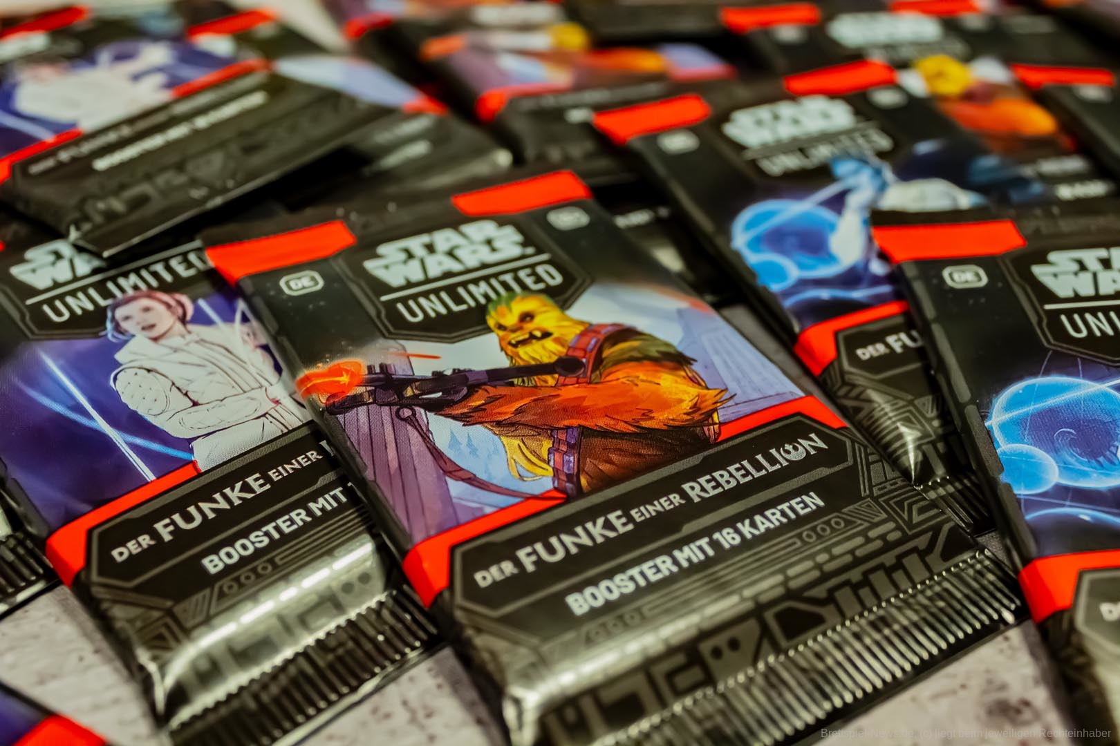 Star Wars: Unlimited Einblick in erste Booster Packs