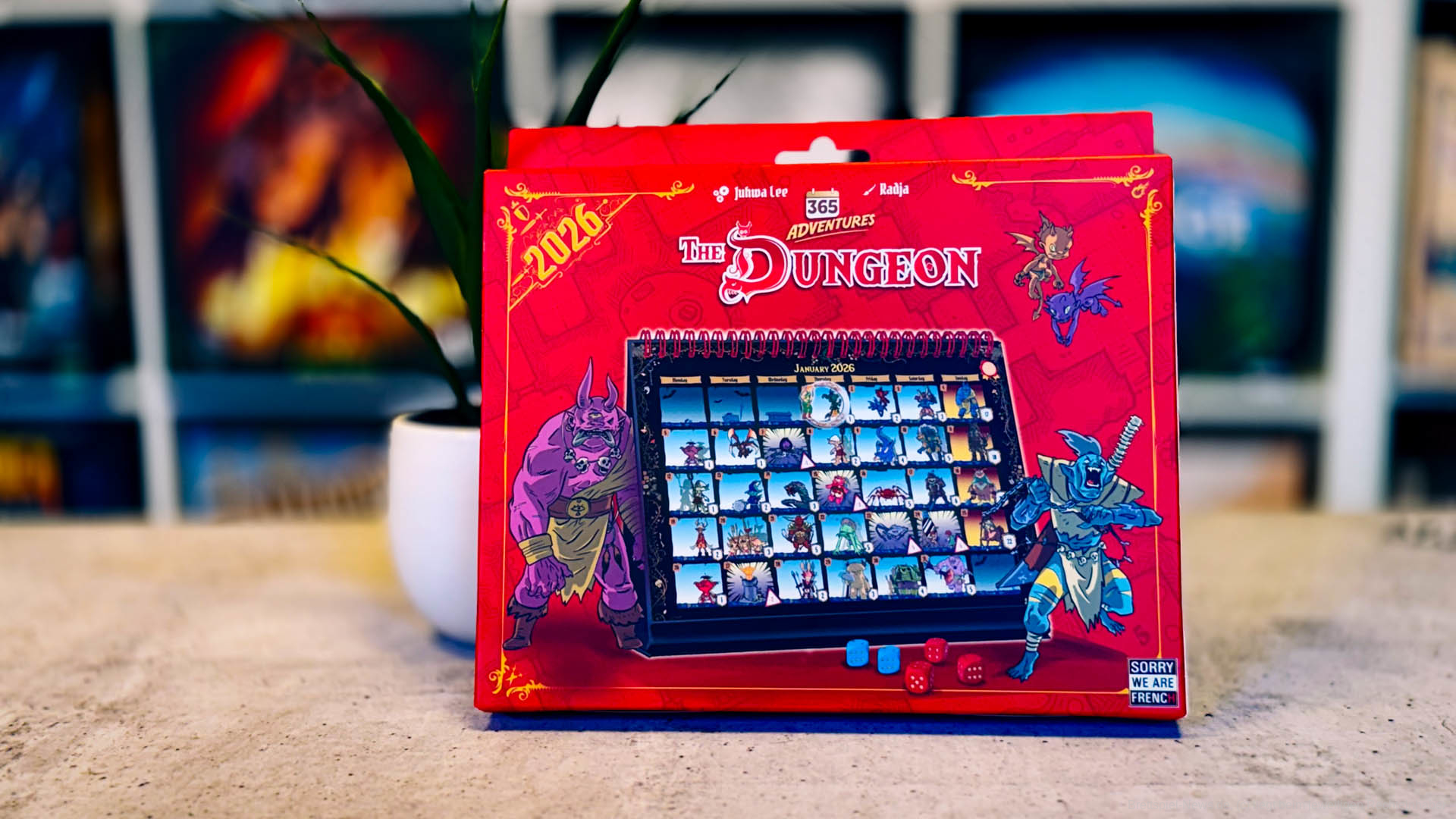 Isr das der Kalender für Freunde von Brettspielen und Solospieler?