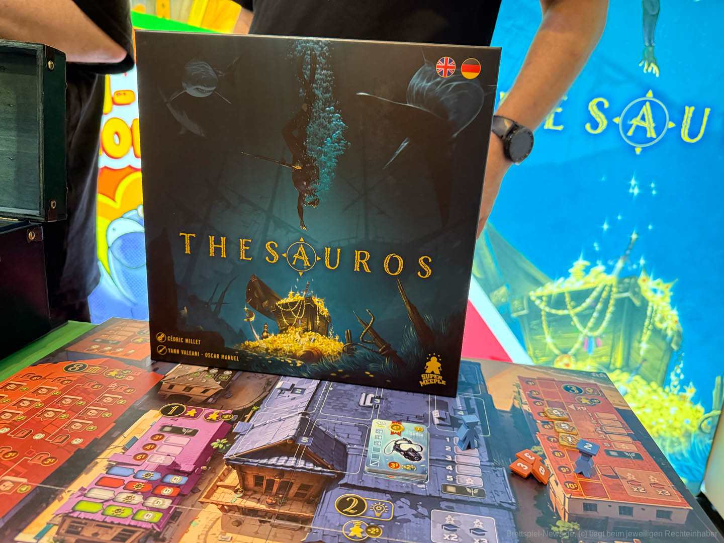 Thesauros: Kennerspiel ab 14 Jahren – Bergung versunkener Schätze, Rufpunkte & Finanzmanagement