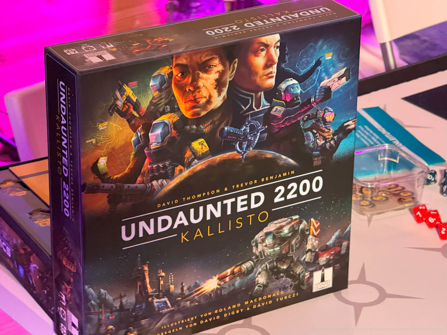Neues Undaunted Spiel ist erschienen – erobert den Mond!