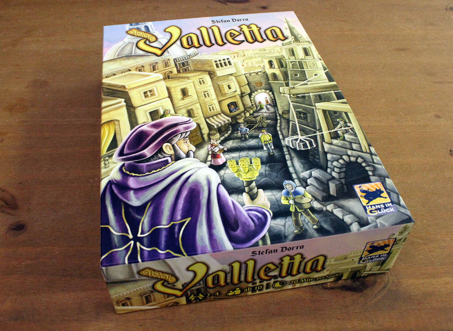 Valletta von Hans im Glück Im Handel + Spielmaterial