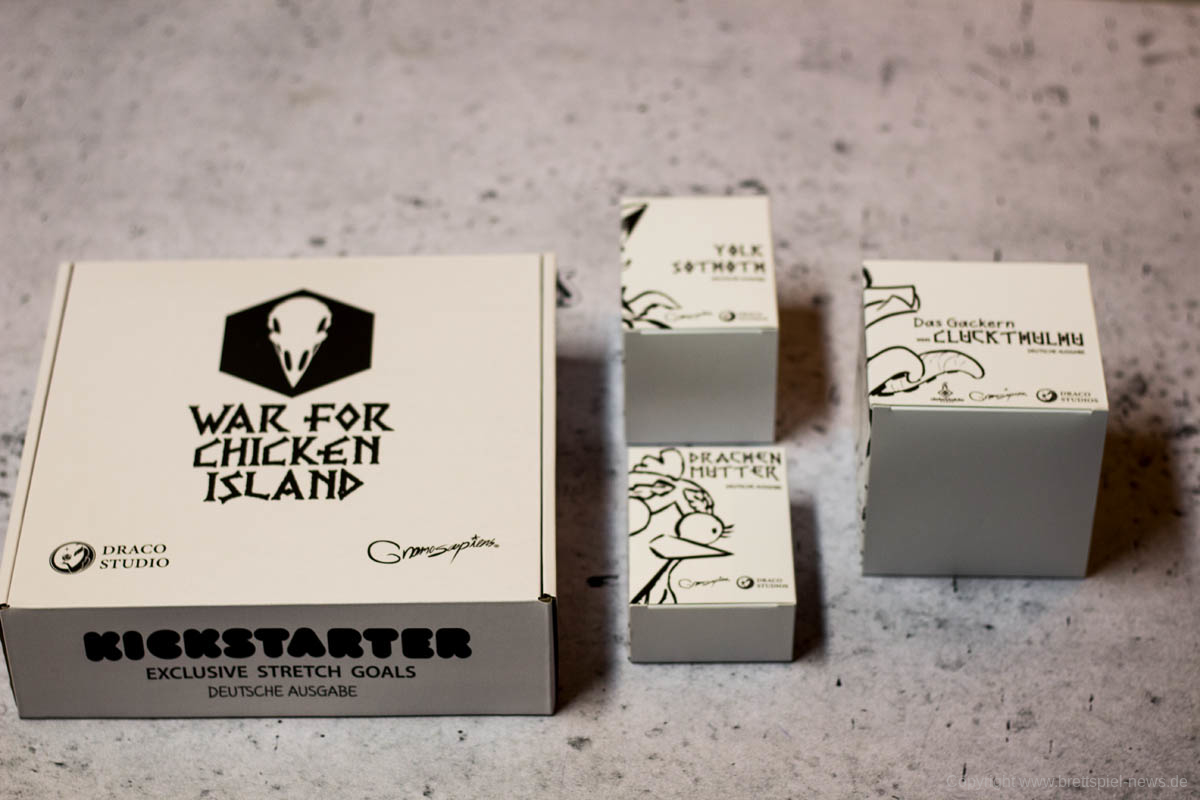 WAR FOR CHICKEN ISLAND // Bilder der KS-Extras und Erweiterungen