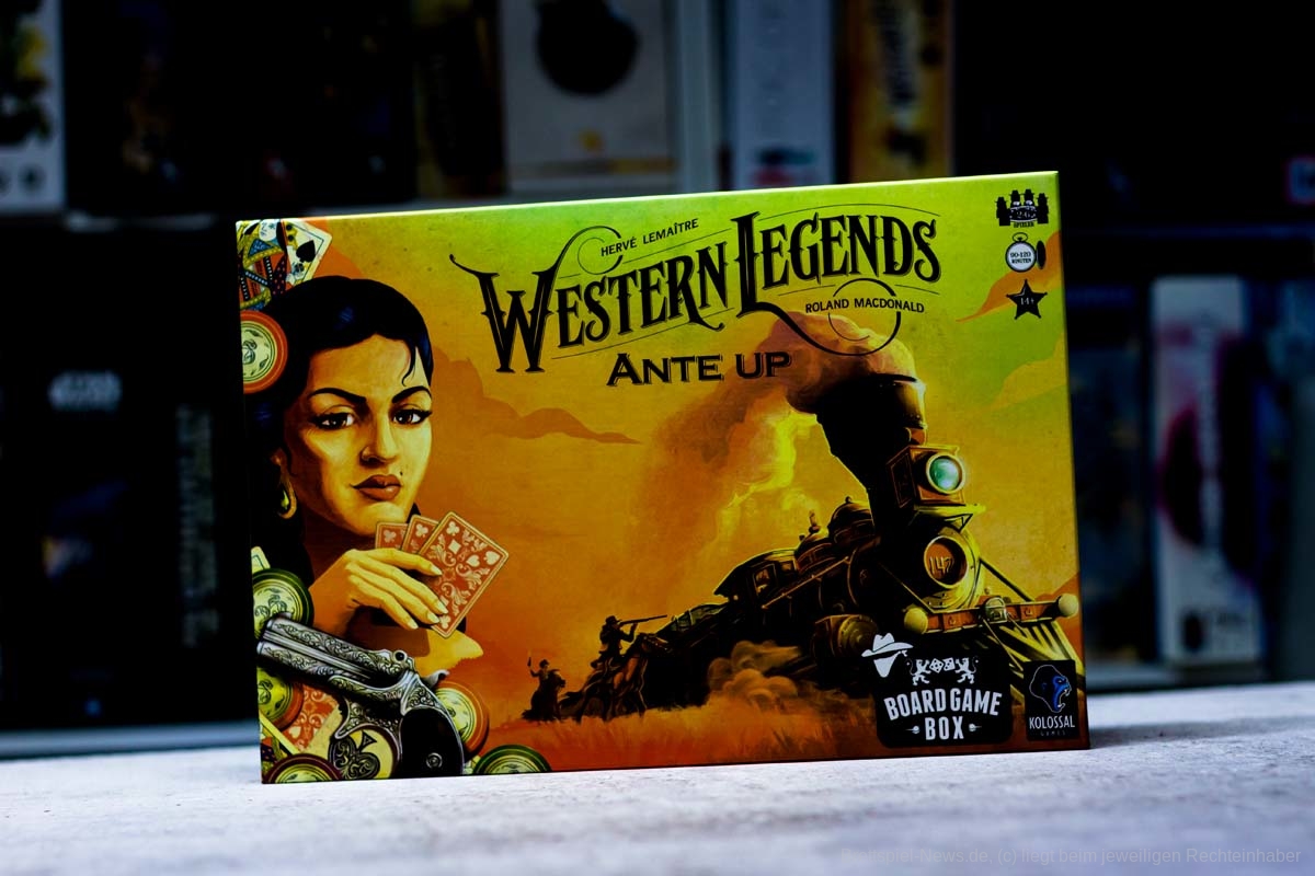 WESTERN LEGENDS // ANTE UP - das Spielmaterial