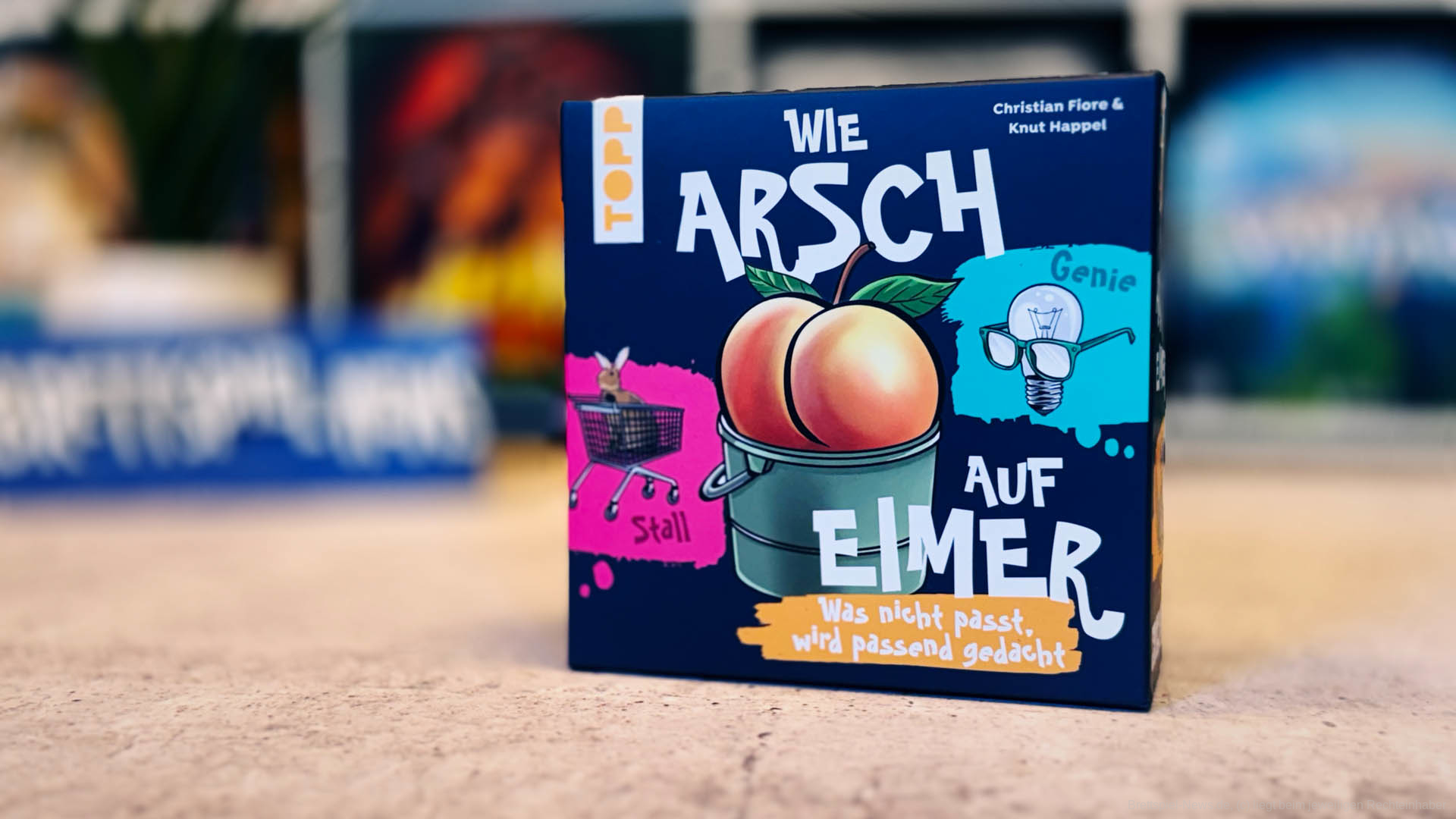 Freches Spiel für große Gruppen: Wie Arsch auf Eimer