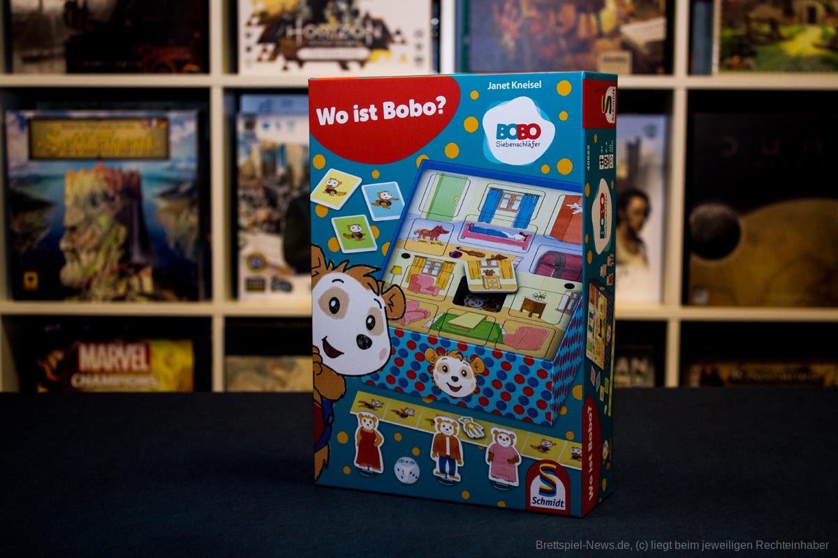 Wo ist Bobo Siebenschläfer? |neues Kinderspiel von Schmidt Spiele