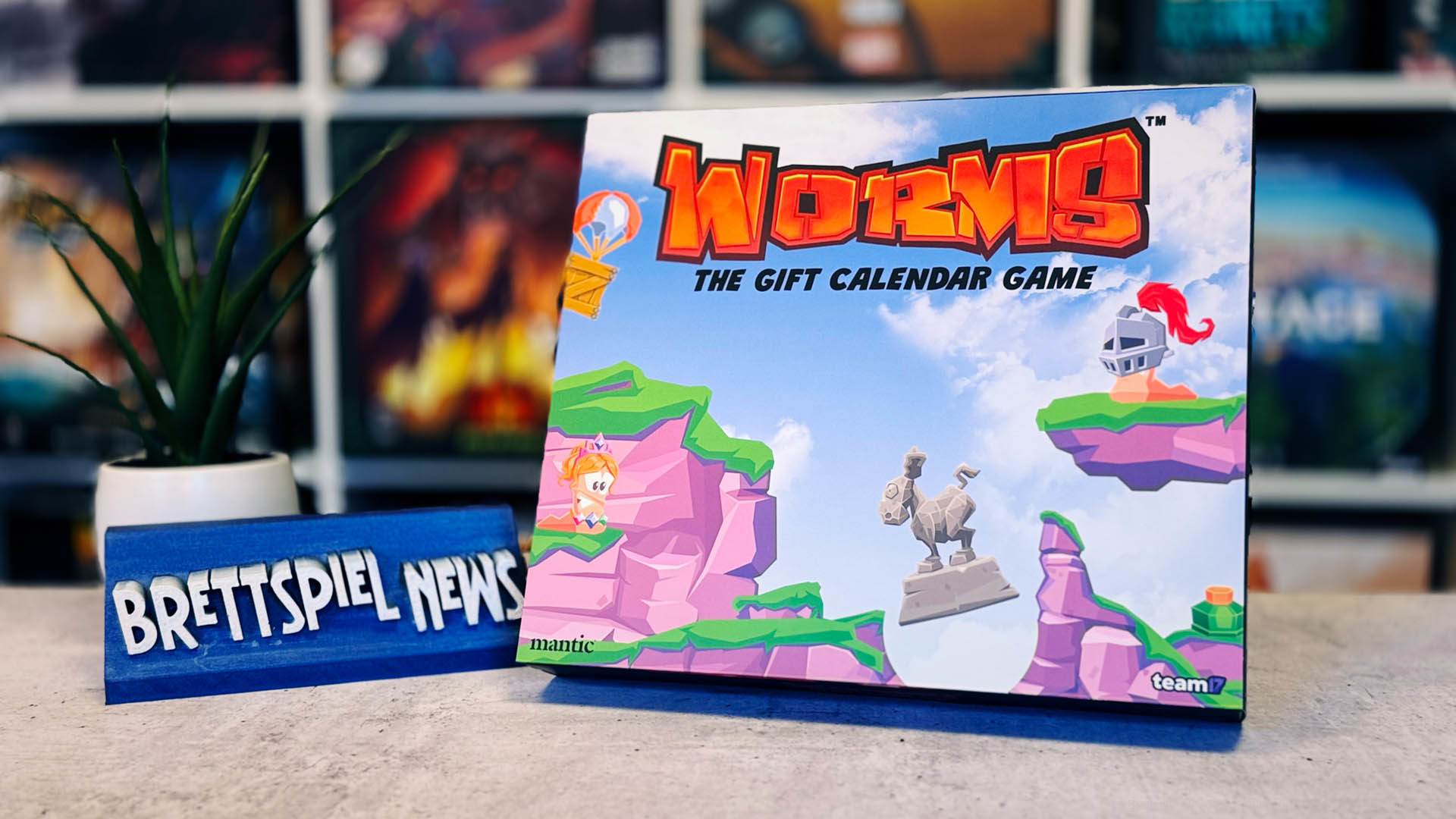 Was für ein Adventskalender: Würmer statt Schokolade 