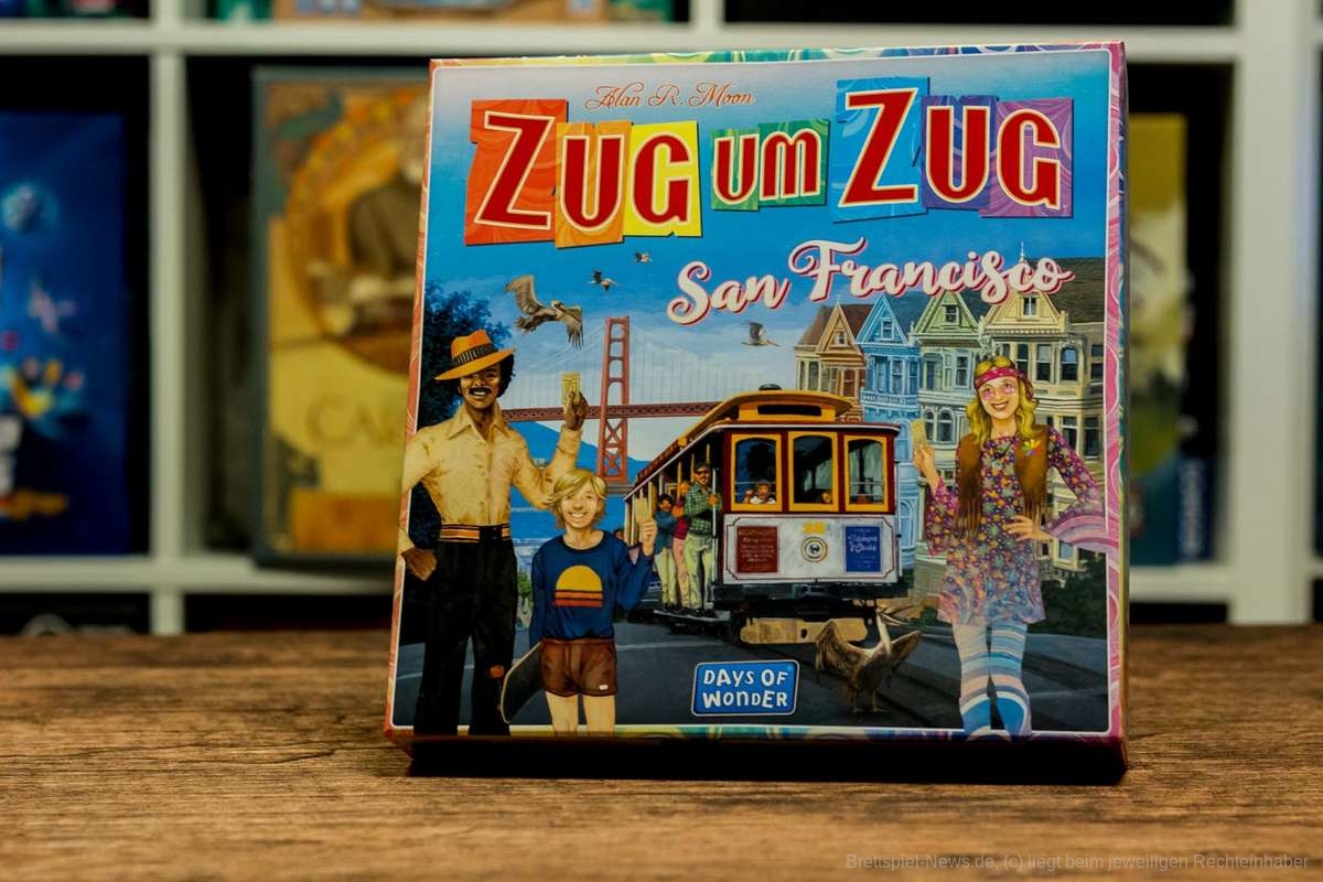 Zug um Zug: San Francisco | kleine Version des großen Spiels
