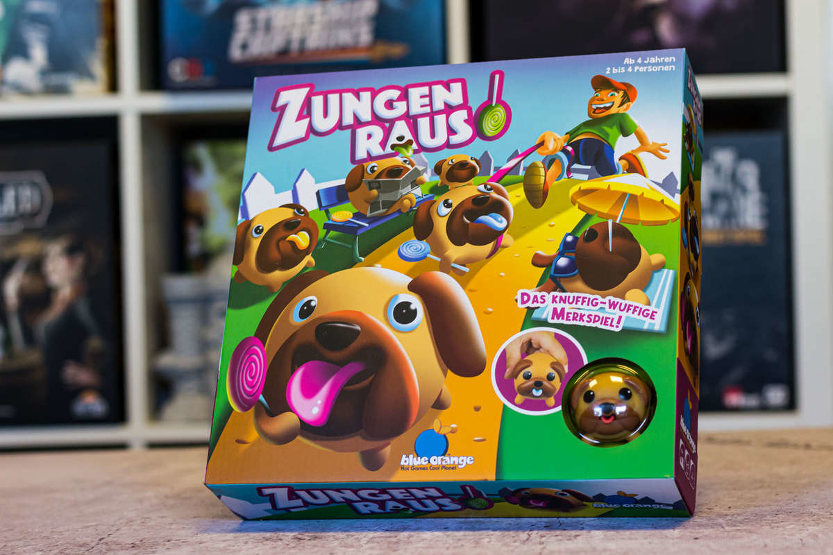 Kinderspiel Zunge Raus! ist erschienen