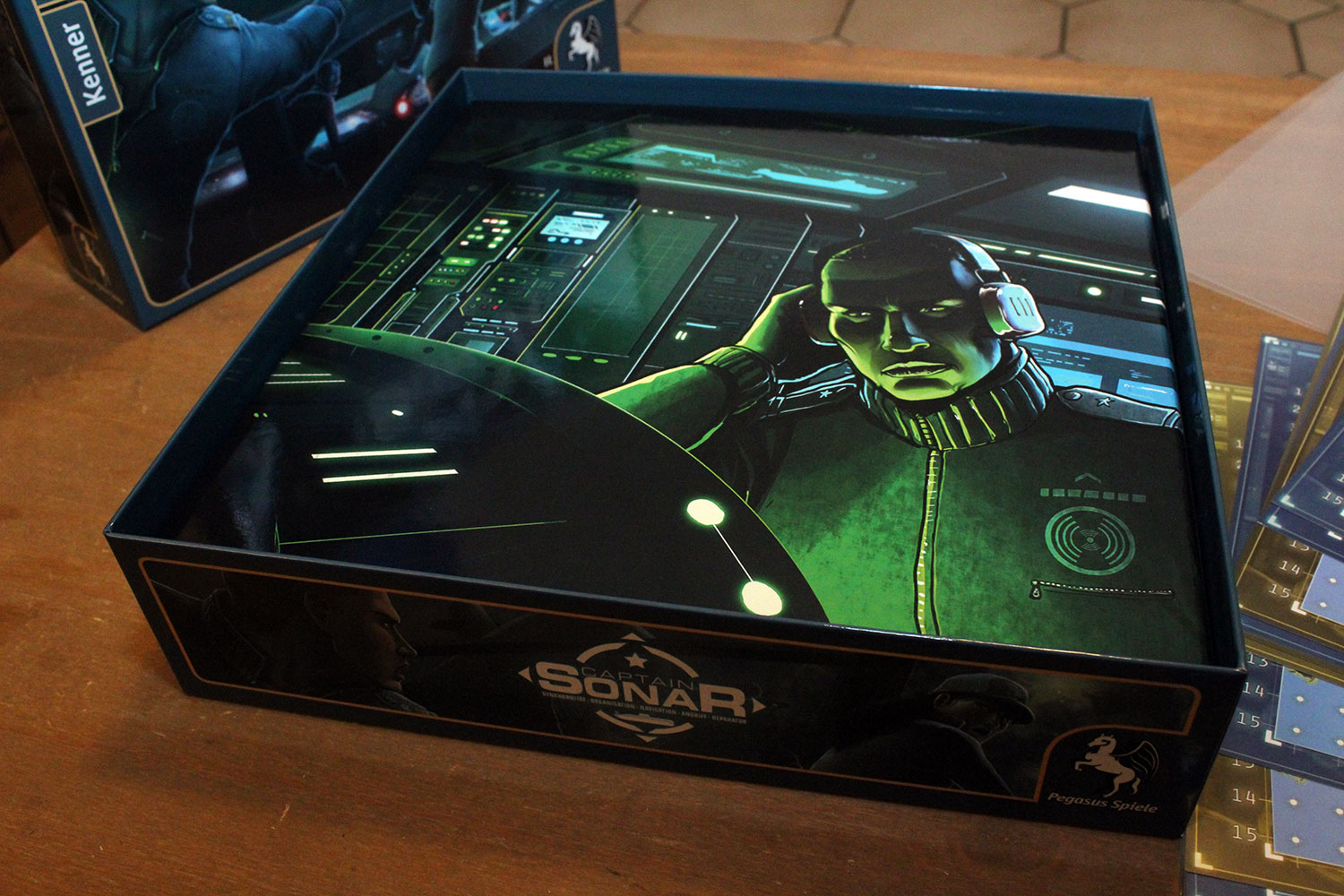 Captain Sonar auf dem Weg in den Handel