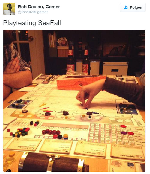 Update: SeaFall kommt 2016 auf deutsch, Heidelberger Spieleverlag, Legacy, Brettspiel, Spiel 