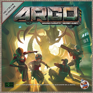 Argo angekündigt - ein Spiel für Alien Fans. Brettspiel, Heidelberger Spieleverlag, Spiel