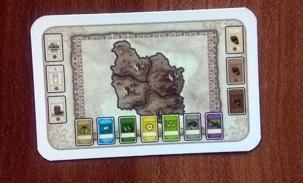 Fürstentum-Karte. Test: Die Burgen von Burgund - das Kartenspiel von Stefan Feld