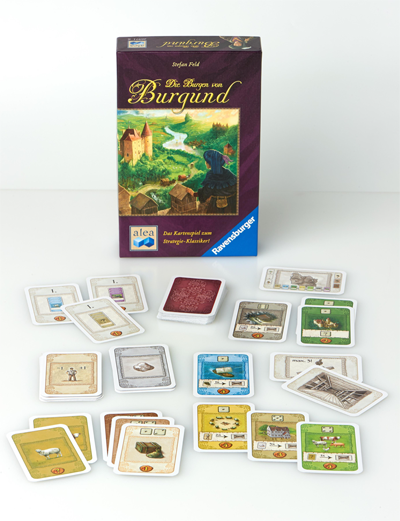 Die Burgen von Burgund - Das Kartenspiel von Stefan Feld.