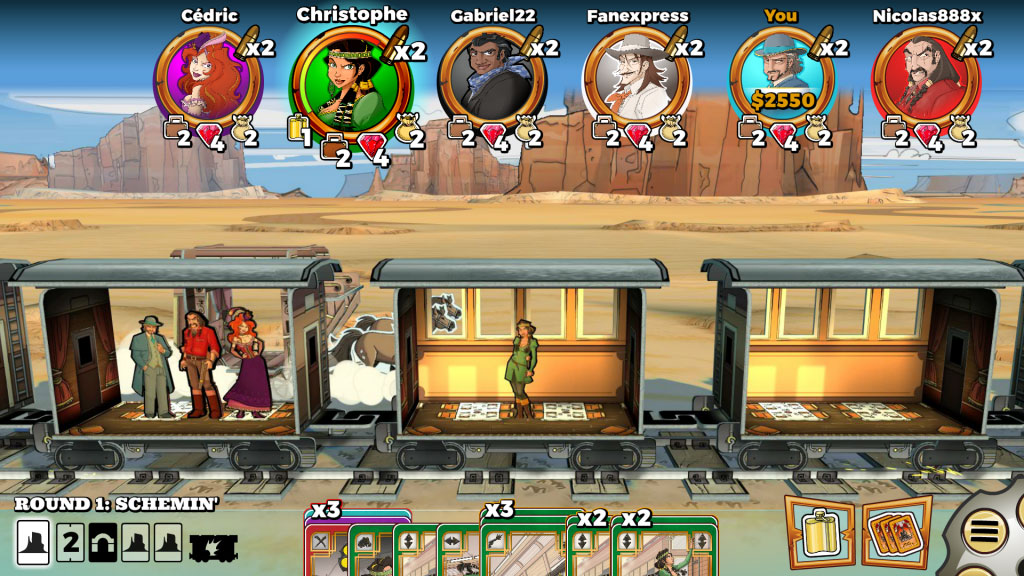 Colt Express kommt als App für den PC und mobile Geräte