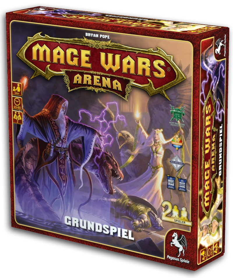 Mage Wars Arena im März bei Pegasus Spiele