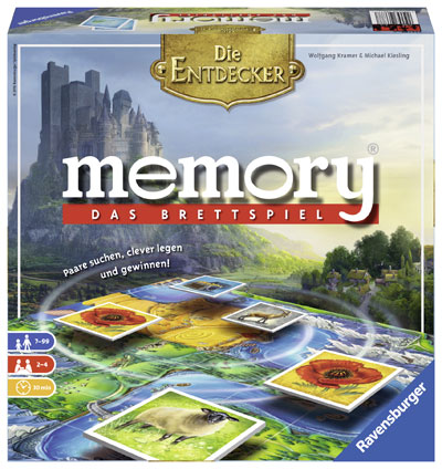 Memoy – Das Brettspiel: Die Entdecker von Ravensburger
