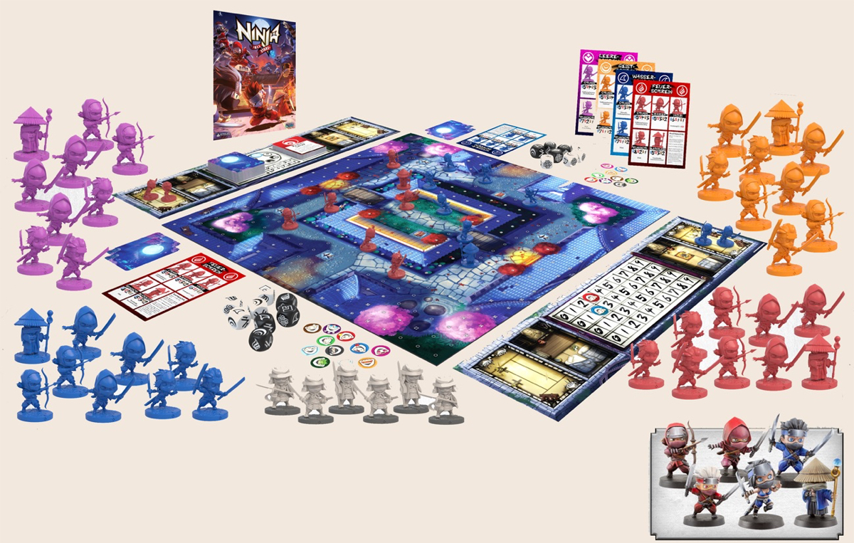 Ninja Allstars Grundspiel ist veröffentlicht