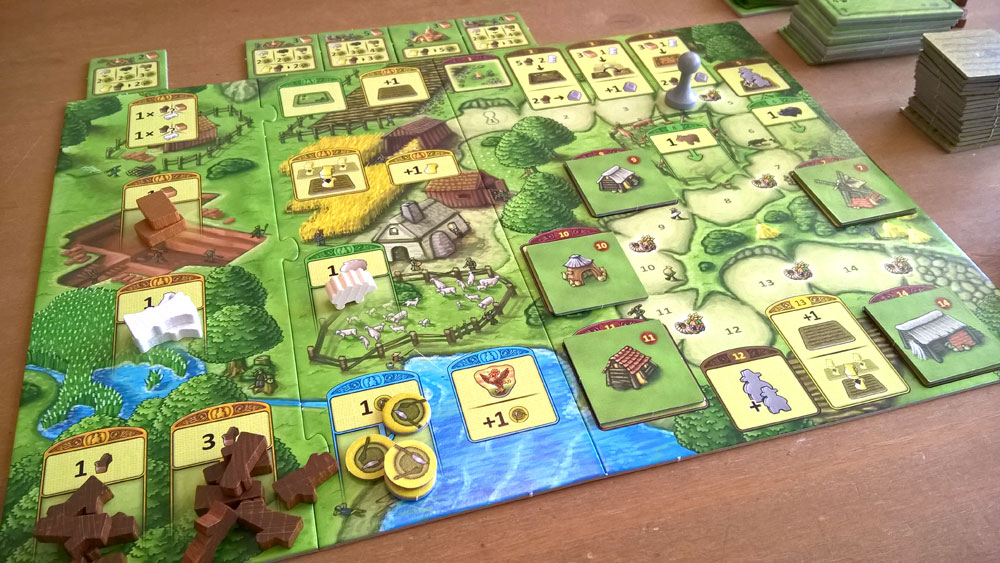 Agricola Familienversion angespielt, Rezension, Test, Brettspiel, lookout Spiele
