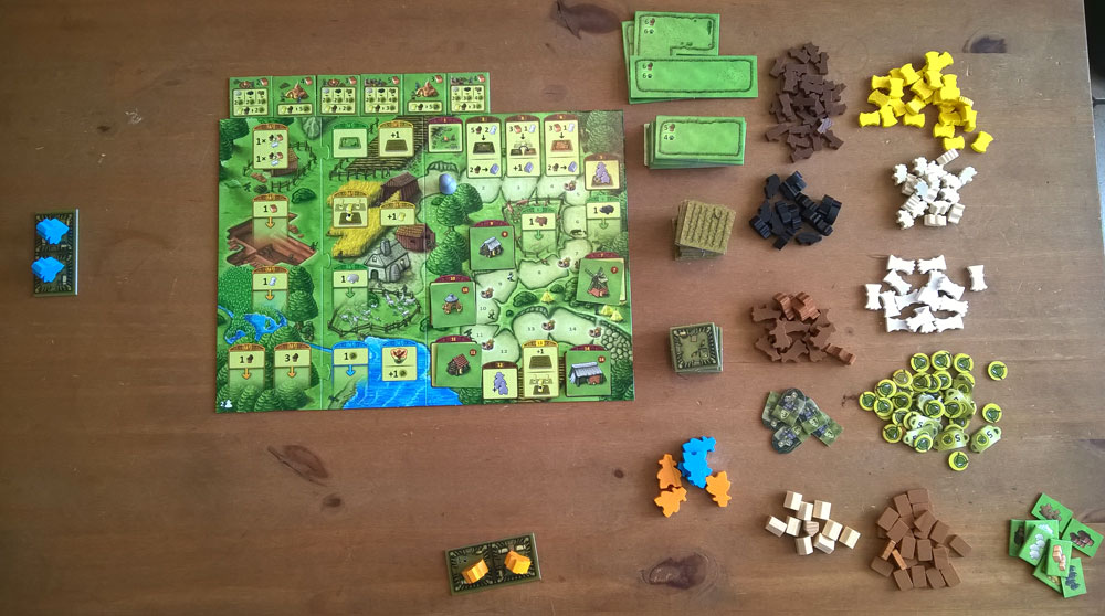 Agricola Familienversion angespielt, Rezension, Test, Brettspiel, lookout Spiele