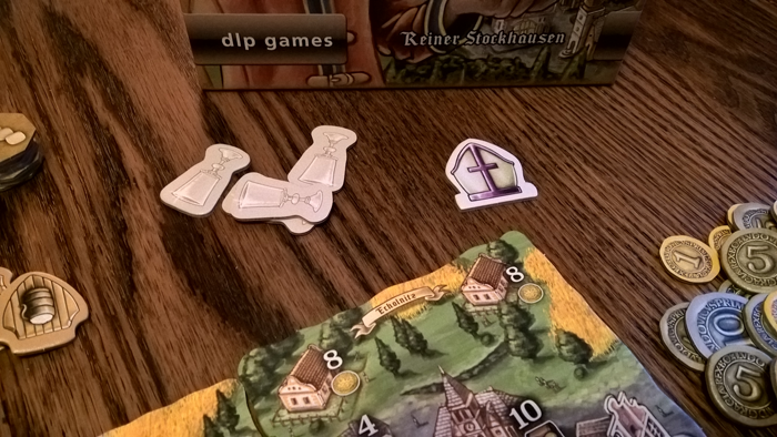 Angespielt: Böhmische Dörfer von Reiner Stockhausen Test und Rezension, dlp games, würfelspiel