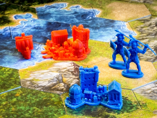 Clash of Cultures und Erweiterung Civilizations angespielt, Brettspiel, 4X
