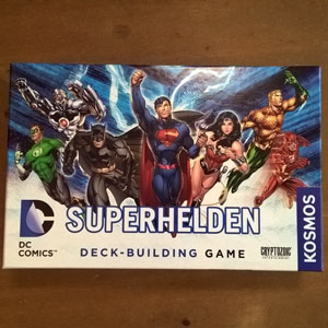 DC Superhelden - Deckbuilding vom Kosmos Verlag, Rezension, Test, Angespielt