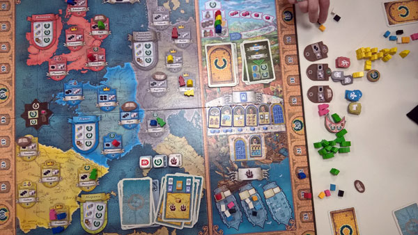 Dynasties von Hans im Glück angespielt, Matthias Cramer