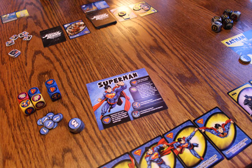 Justice League Hero Dice im Test, Würfelspiel, DC Comics, Marvel, Rezension, Spieltest