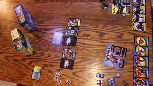 Justice League Hero Dice im Test, Würfelspiel, DC Comics, Marvel, Rezension, Spieltest