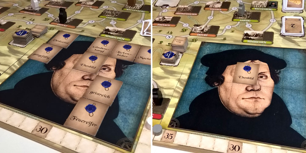 Test: Luther - Das Spiel von Erika und Martin Schlegel Brettspiel, Kosmos