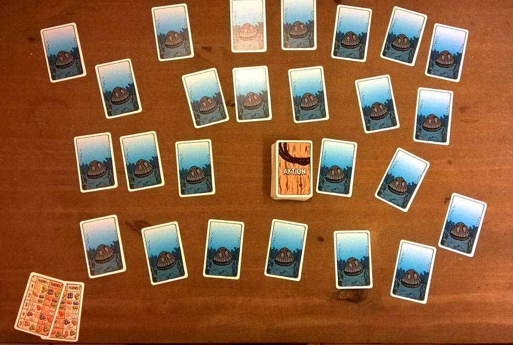 Perlen Tauchen vom Mogel-Verlag angespielt, Kartenspiel,