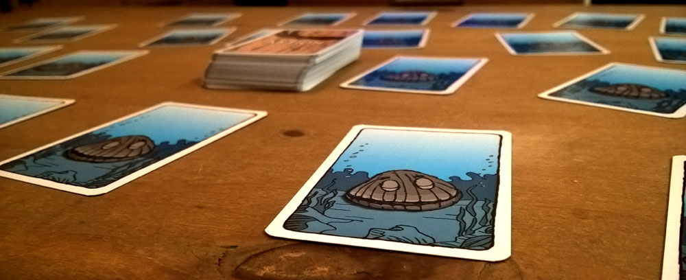 Perlen Tauchen vom Mogel-Verlag angespielt, Kartenspiel,