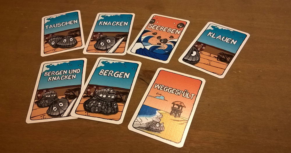 Perlen Tauchen vom Mogel-Verlag angespielt, Kartenspiel,