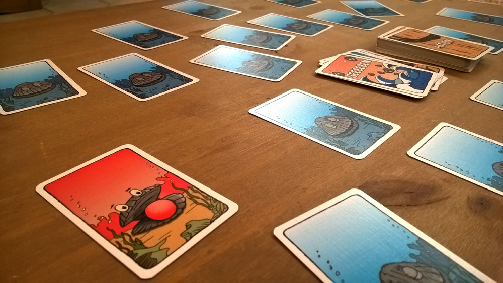 Perlen Tauchen vom Mogel-Verlag angespielt, Kartenspiel,