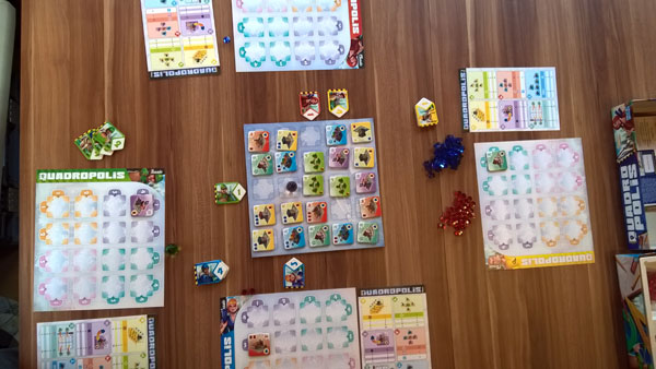 Test: Quadropolis von Days Of Wonder