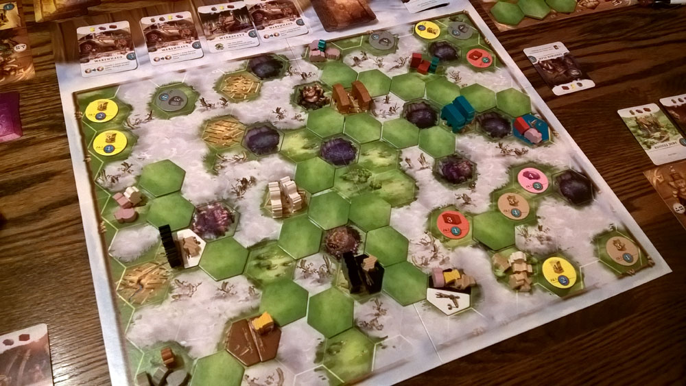 Via Nebula von Martin Wallace angespielt, Rezension, Test, Brettspiel