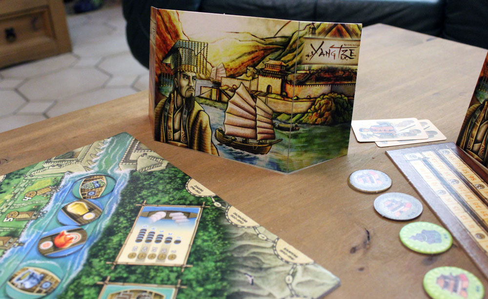 Test: Yangtze - von Reiner Knizia, Rezension, Spieletest