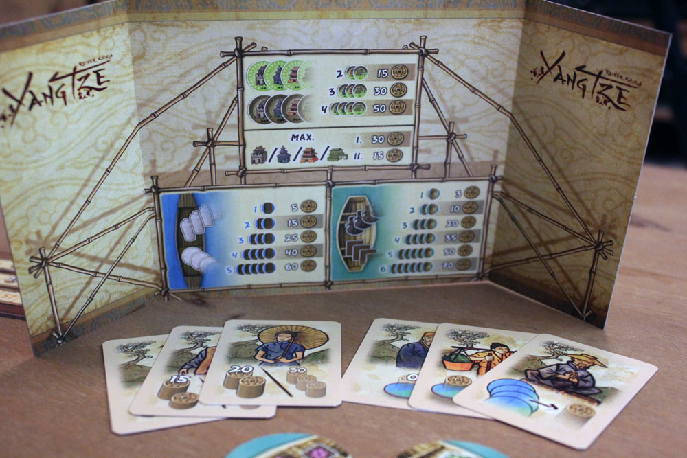 Test: Yangtze - von Reiner Knizia, Rezension, Spieletest