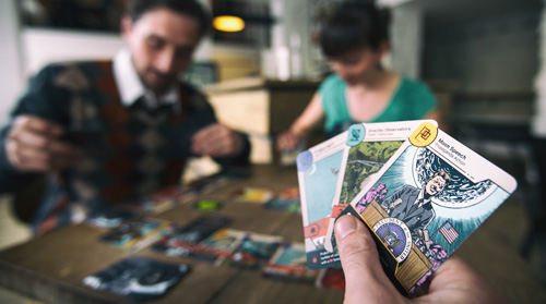 Space Race: The Card Game, Kickstarter, Spiel, Kartenspiel