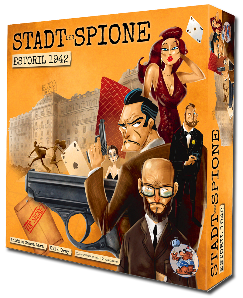 Stadt der Spione - Estoril 1942 beim Heidelberger Spieleverlag