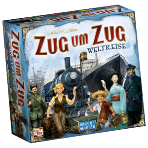 Zug um Zug: Weltreise angekündigt, Brettspiel, Spiel, deutsch