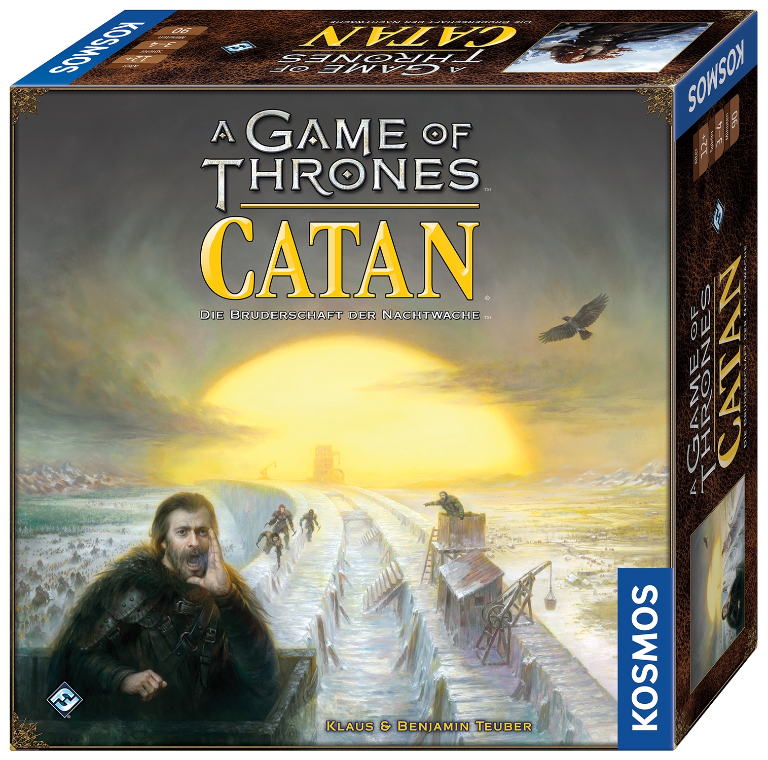 Kosmos kündigt A Game of Thrones CATAN für Oktober 2017 an