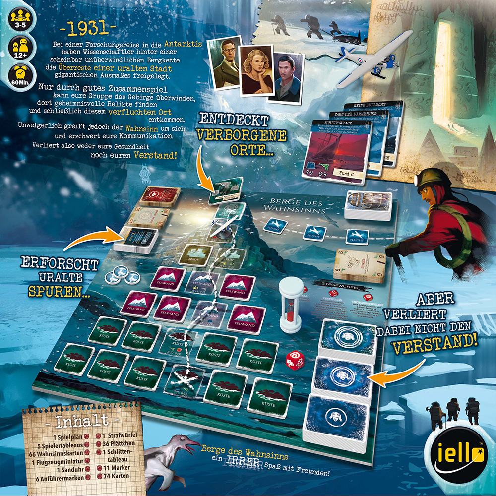 Berge des Wahnsinns erscheint im Herbst 2017 bei IELLO