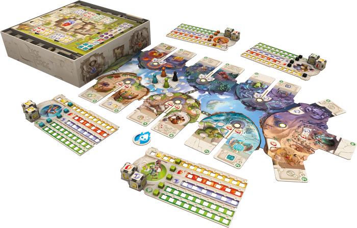 Dice Forge schon auf den Weg in den Handel