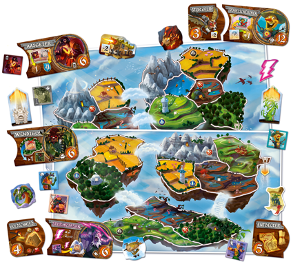 Small World - Erweiterung Sky Islands erscheint zur Spiel 2017