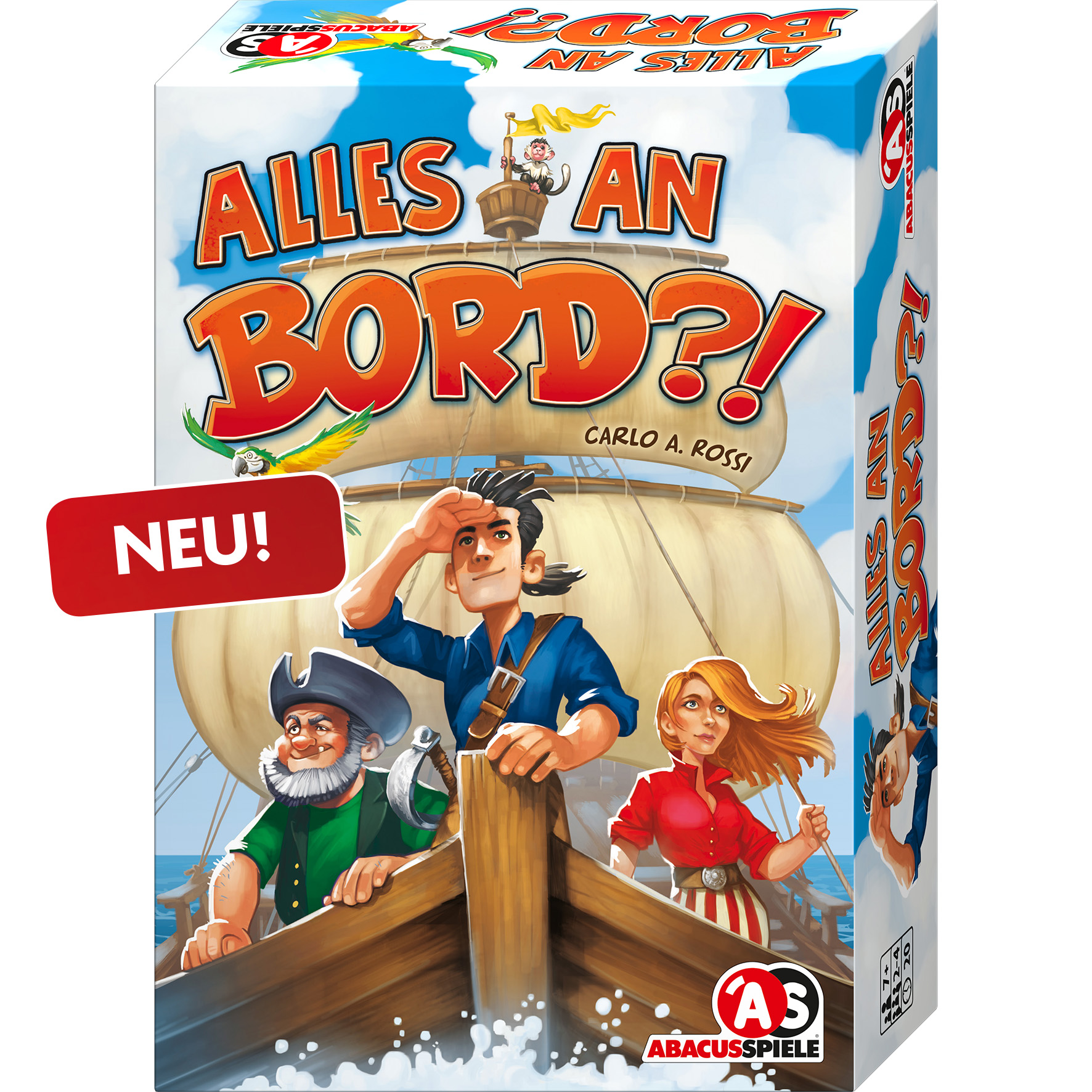 Alles an Bord?! von Abacus Spiele angekündigt