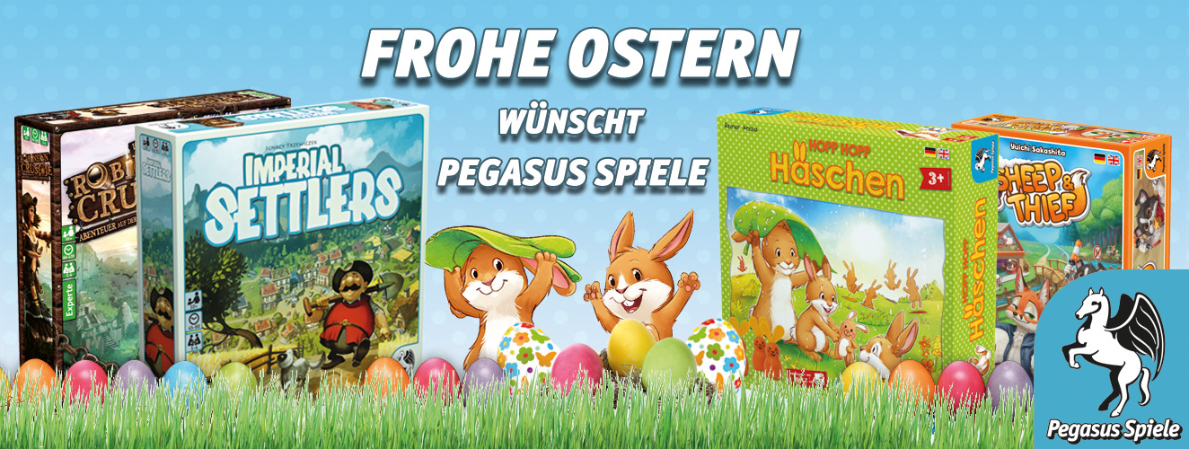 Tolle Osteraktion von Pegasus Spiele mit viel Rabatt