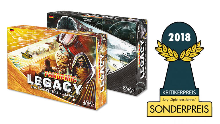 Sonderpreis Spiel des Jahres: Pandemic Legacy – Season 2 