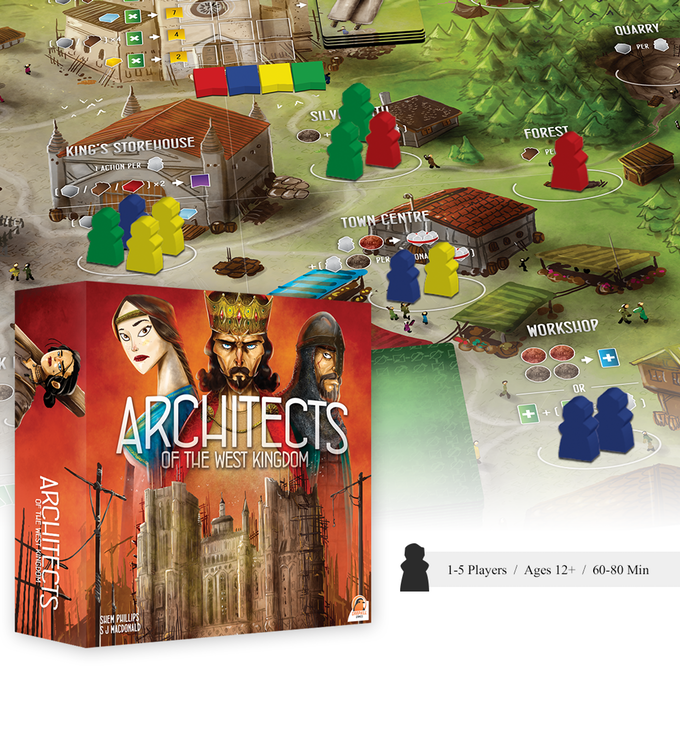 Architects of the West Kingdom aktuell auf Kickstarter